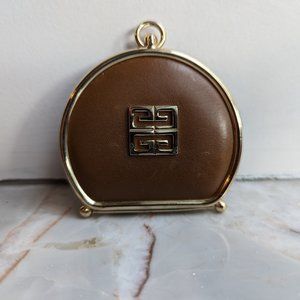 Authentic Vintage Givenchy Tan leather coin purse
